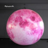 Hanging/Ground Lighting Pink Inflatable Moon Balloon Giant Air Blow Up LED Planet Ball For Club Party Decoration - Image 3