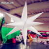 Club Ceiling Decorative Hanging Inflatable Star Light For Event - Image 5