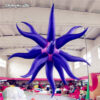 Personalized Special Lighting Inflatable Star Hanging Air Blow Up Lantern Balloon For Club Decoration