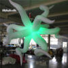 Personalized Lighting White Inflatable Curved Thorn Star Balloon With RGB Light For Party Event - Image 2