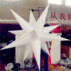 Club Ceiling Decorative Hanging Inflatable Star Light For Event - Image 2