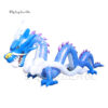 Personalized Blue Inflatable Chinese Dragon Model10m Air Blow Up Loong Balloon For Outdoor Event