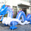 Personalized Blue Inflatable Chinese Dragon Model10m Air Blow Up Loong Balloon For Outdoor Event - Image 2