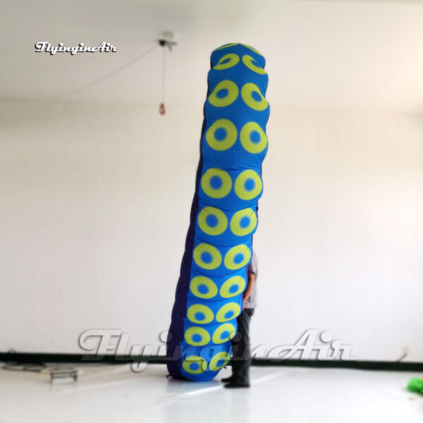 Personalized Blue Inflatable Octopus Arm Model Giant Air Blow Up Tentacle Balloon For Club Event - Image 2