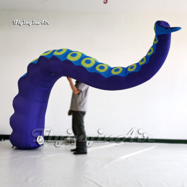 Personalized Blue Inflatable Octopus Arm Model Giant Air Blow Up Tentacle Balloon For Club Event - Image 5
