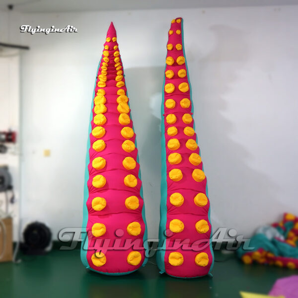 3m/6m Amazing Giant Inflatable Octopus Tentacle Sucker-bearing Arm Model Air Blow Up Squid Leg For Carnival Party Decoration - Image 2