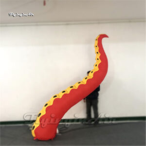 Customized Tentacle Model Inflatable Octopus Arm Balloon For Theme Party Decoration