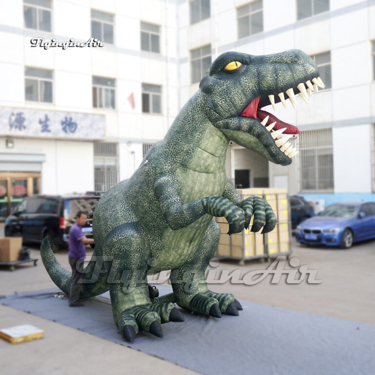 Customized Jurassic World Inflatable Dinosaur Model 5m Green T.rex ...