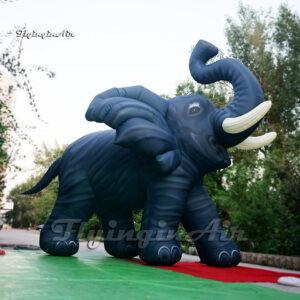 Circus Performance Animal Model Inflatable Cartoon Elephant Balloon For Event