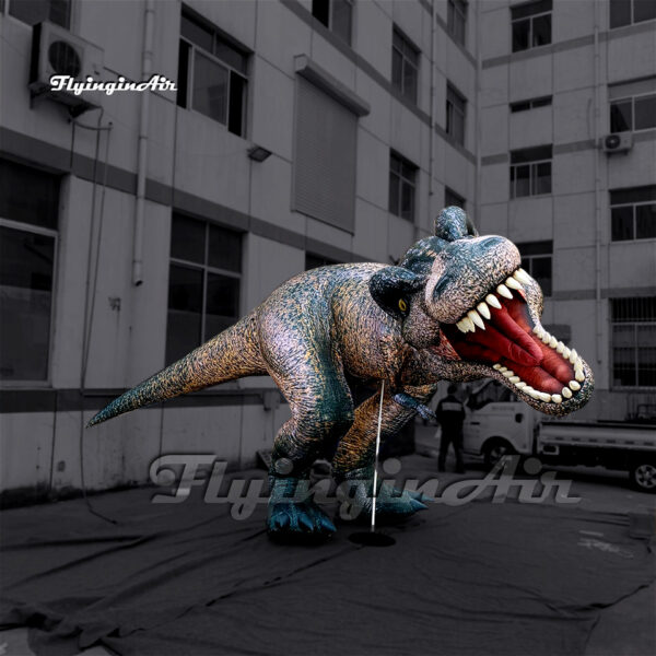 Customized Ferocious Inflatable Tyrannosaurus Rex Jurassic World Dinosaur Model Blow Up T.Rex Balloon For Park Decoration - Image 3