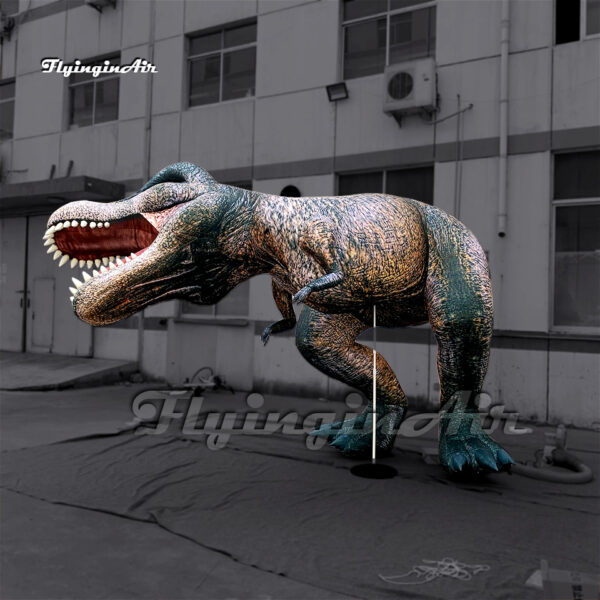 Customized Ferocious Inflatable Tyrannosaurus Rex Jurassic World Dinosaur Model Blow Up T.Rex Balloon For Park Decoration - Image 4