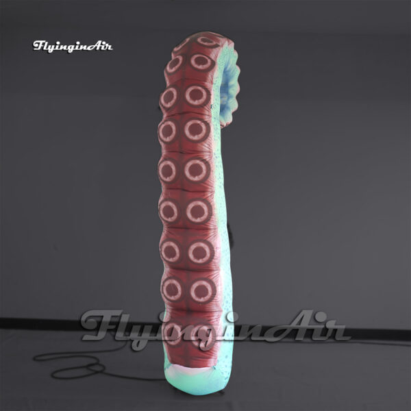 Customized Inflatable Octopus Leg Large Blue Air Blow Up Sea Animal Tentacle For Building Wall Decoration - Image 6