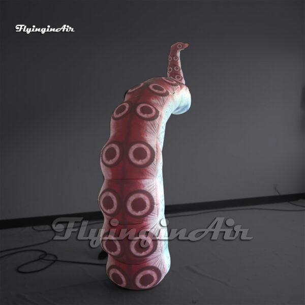 Customized Inflatable Octopus Leg Large Blue Air Blow Up Sea Animal Tentacle For Building Wall Decoration - Image 3