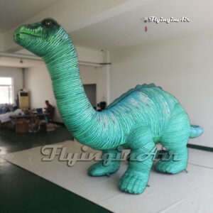 Friendly Inflatable Brontosaurus Jurassic Park Herbivorous Dinosaur Model Huge Blow Up Apatosaurus Balloon For Event