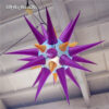 Hanging LED Inflatable Star 2m/3m Personalized Pendent Lighting Blow Up Lantern Balloon For Club Party Event - Image 2