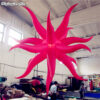Customized Pendent Red Inflatable Lantern Balloon 2m/3m Hanging LED Blow Up Star For Catwalk Stage Decoration - Image 2