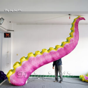 Customized Large Inflatable Sucker-bearing Arm Full Printing Balloon Air Blow Up Octopus Tentacle Model For Buidling Wall Decoration