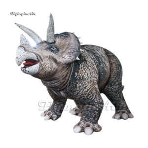 Simulation Inflatable Triceratops Jurassic World Dinosaur Model Balloon For Park And Zoo Decoration