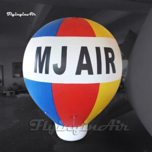 Simulated Hot Air Ballon Outdoor Advertising PVC Inflatable Helium Balloon For Event