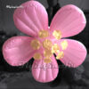 Hanging Lighting Pink Inflatable Plum Blossom LED Flower Balloon For Carnival Stage Decoration - Image 3
