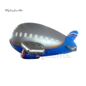 Outdoor Flying Inflatable Helium Airplane Air Floating Balloon Aircraft Replica Plane Model For Parade Event