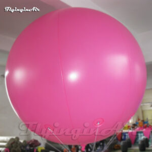 Outdoor Large Advertising Inflatable Helium Balloon Pink Sphere Floating Ball Air Sky BallonStore Promotion Event