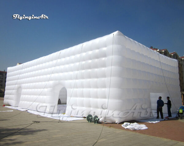 20m white inflatable cube tent from China