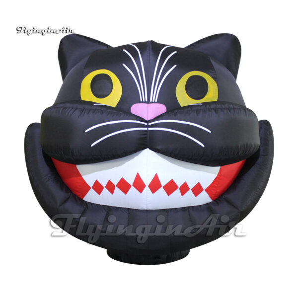 inflatable smiling cat head