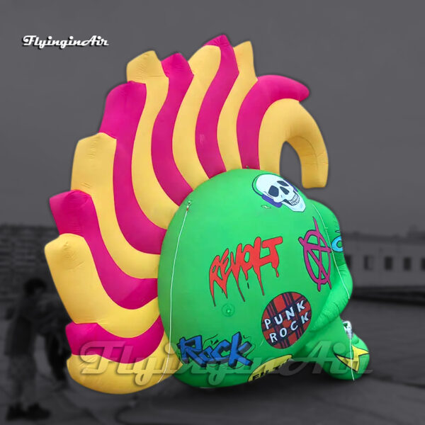 green giant inflatable head bone model