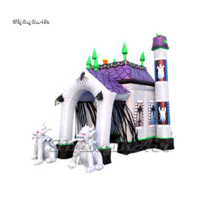 inflatable ghost castle