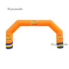 logo printed inflatable arch