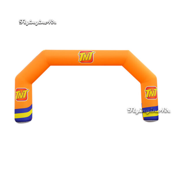 logo printed inflatable arch