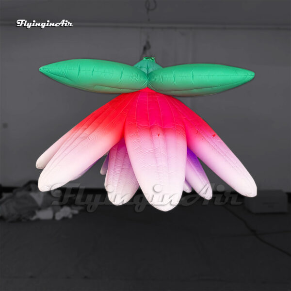 hanging led inflatable flower light
