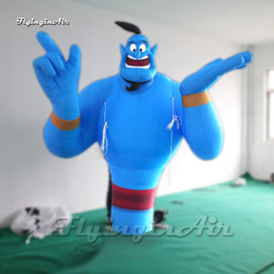 blue giant Inflatable Aladdin's Magic Lamp Genie model