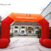 outdoor racing inflatable arch with feet