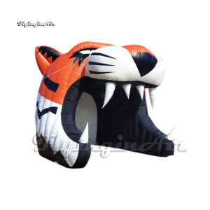large inflatable tiger head tunnel