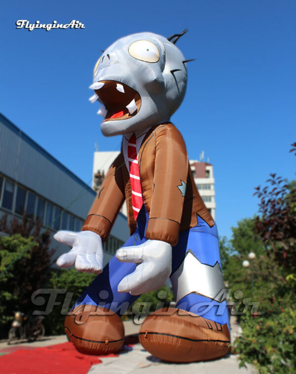 side of PVZ character inflatable zombie