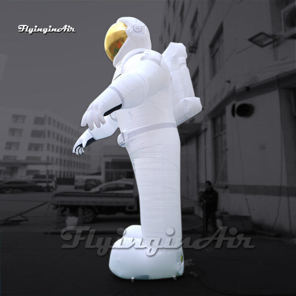 white inflatable astronaut model balloon