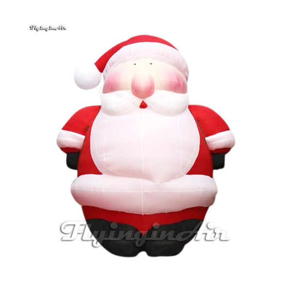 giant fat inflatable santa