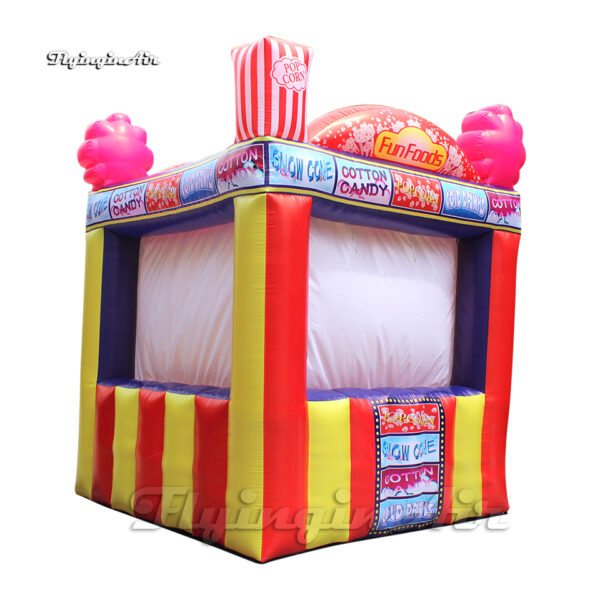 advertising tent inflatable fast food kiosk