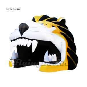 large inflatable lion head