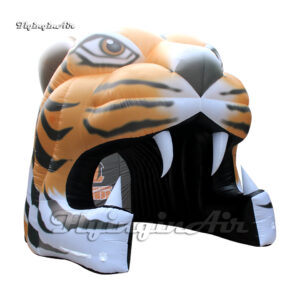 5m large inflatable tiger head