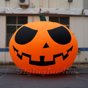 outdoor large halloween inflatable pumpkin balloon