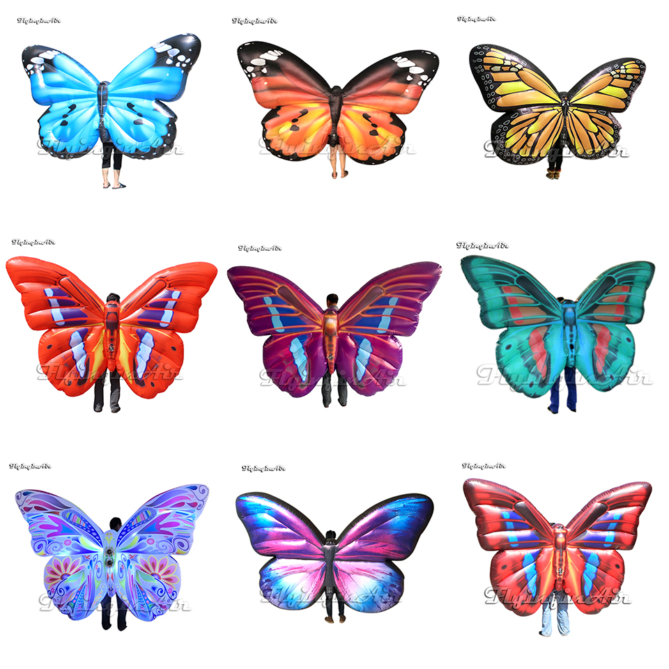 multi-style inflatable butterfly wings