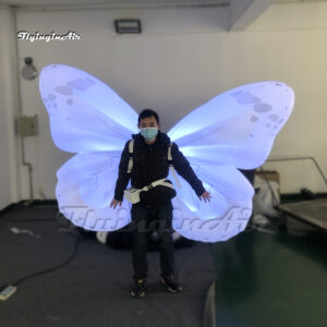 white led inflatable butterfly wings