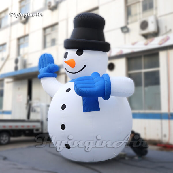 cute inflatable snowman model