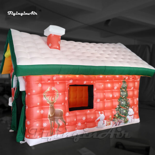 outdoor christmas inflatable village house