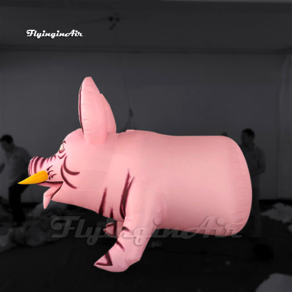 pendent inflatable pink pig