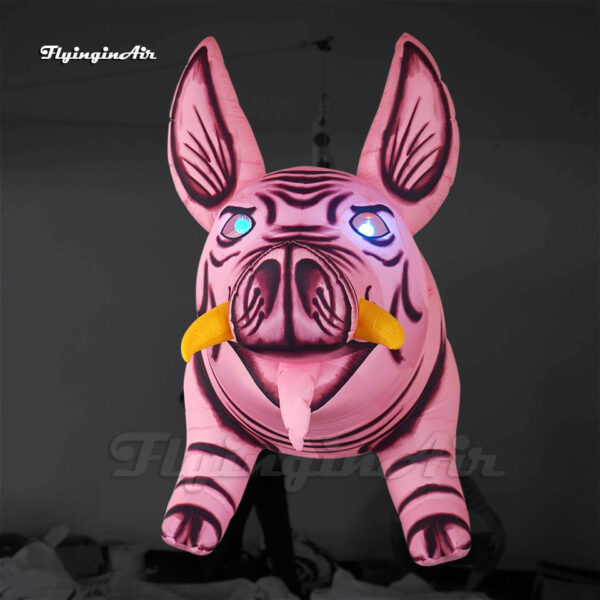 led inflatable pink big balloon