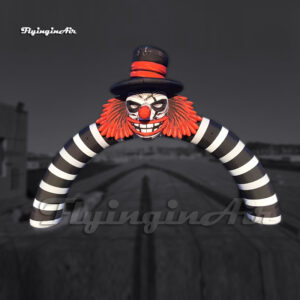 halloween inflatable arch with clown head